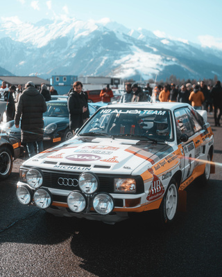 Audi Sport Quattro S1 (1985) - At the Ice Race in Zell am See, January 2024