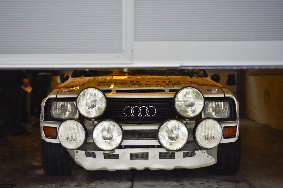 Audi Sport Quattro S1 (1987) at the Group B Legends meeting in Salzburg on September 13, 2013