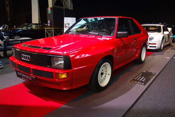 Audi Sport Quattro von 1995 - Sonderschau Supercars 2 in der Autoworld Brüssel 2022/2023