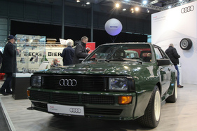 Audi Sport quattro (1984) - seltenes grünes Coupé - Bremen Classic Motorshow 2020