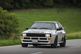 Audi Sport quattro (1985) - optisch gibt sich die Homologationsserie recht zivilisiert