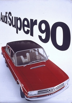 Audi Super 90 (1967) – in Rot