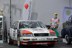 Audi V8 (1990) - in DTM look, but with cruise control - Bremen Classic Motorshow 2019