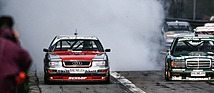 Audi V8 Quattro DTM Evo (1992) - Frank Biela on the Avus