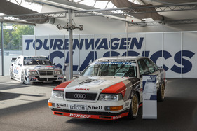 Audi V8 quattro (1990) - on the occasion of the presentation of the "Touring Car Classics" at the 2017 DTM race in Hockenheim