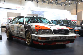 Audi V8 quattro DTM (1990) - Dienstfahrzeug von Hans Joachim Stuck und DTM-Meister (Techno Classica 2013)