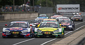 Image: Audi against Audi - fierce battles in the current DTM - Norisring 2017