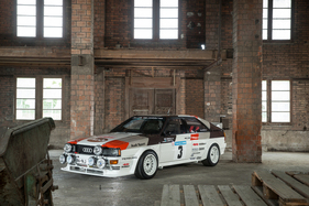 Der älteste noch existierende Audi quattro - Herr verbrannter Ringe