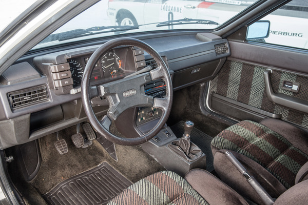 Audi quattro (1982) - Blick ins Cockpit des Serien-quattro