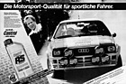 Bild: Audi quattro (1982) - Rallye-Markenweltmeister in der Castrol RS Werbung