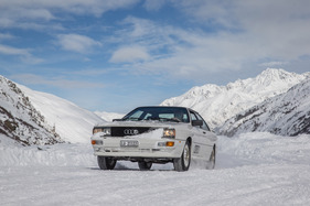 Audi quattro (1982) - im Schnee zuhause