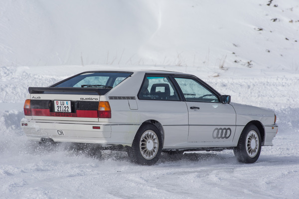 Audi quattro (1982) - optisch nur geringe Unterschiede zum günstigeren "normalen" Coupé