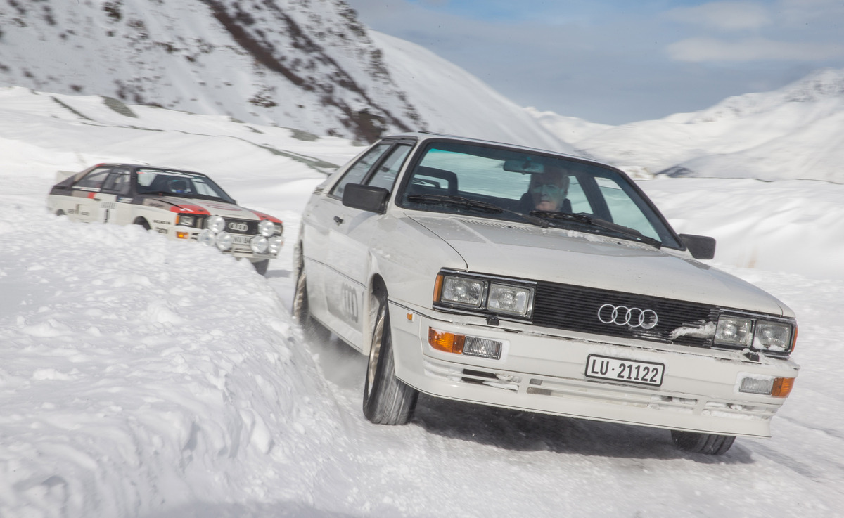 Audi quattro (1982) - vergleichsweise schmale Reifen auf dem Ur-Quattro