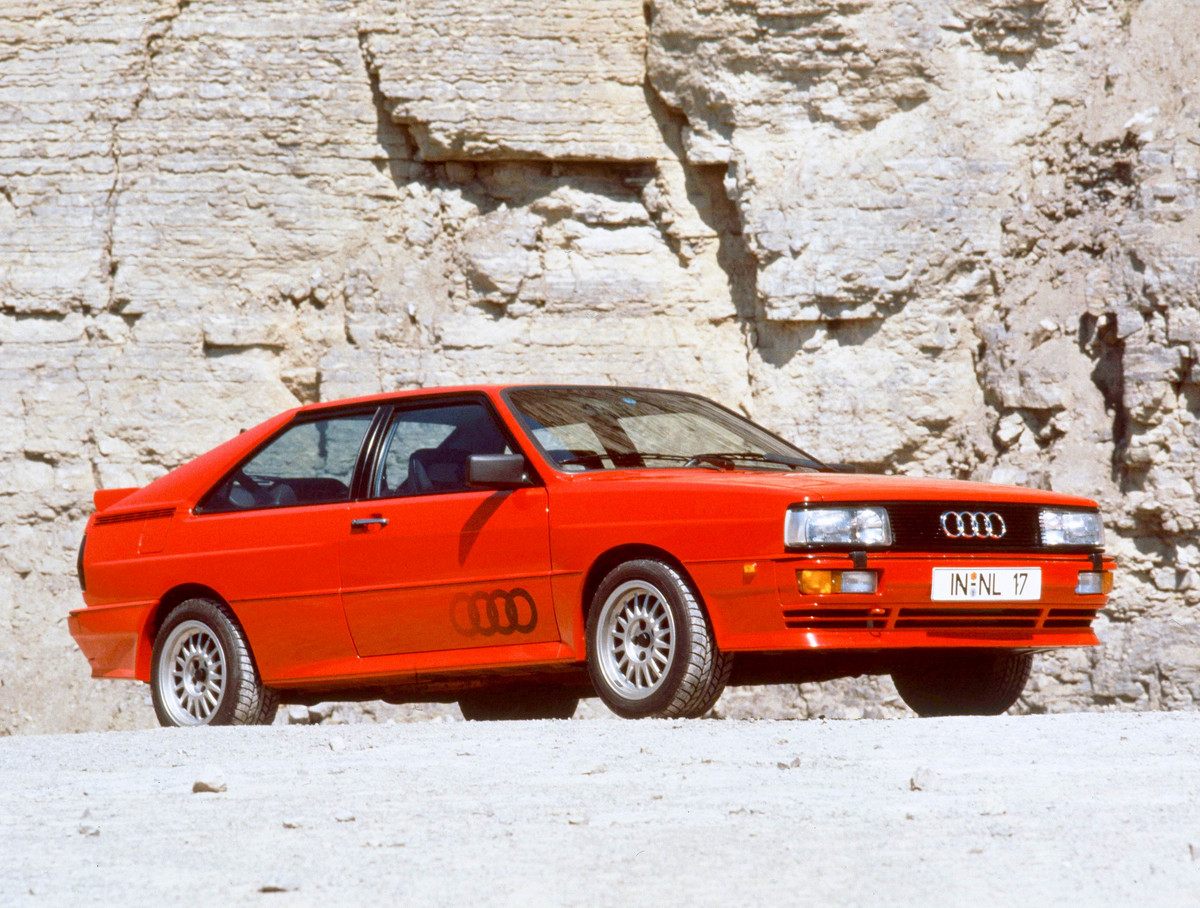 Audi quattro (1984) - Ab Mitte 1983 erhielt der Audi quattro ein zartes Facelift