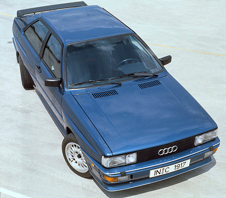 Audi quattro (1984) - Versuchsfahrzeug mit Allradlenkung