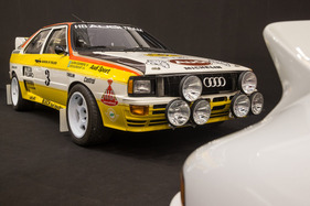 Audi quattro (1986) - im Rallye-Trimm - Techno Classica Essen 2022 Audi quattro (1986) - im Rallye-Trimm - Techno Classica Essen 2022