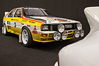 Bild: Audi quattro (1986) - im Rallye-Trimm - Techno Classica Essen 2022