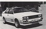 Audi quattro 2,1-Liter - 200 PS (DIN) Einspritzung/Turbo