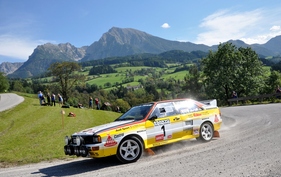 Audi quattro Rally A2 (1984) - at the Austrian Rally Legends 2014