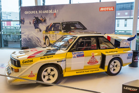Bild Audi quattro S1 (Replika) (1985) - Sonderschau "Gruppe B Rallye-Fahrzeuge" - Rétromobile Paris 2017