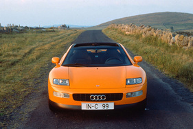 Audi quattro Spyder (1991) - Orange steht dem Prototyp gut