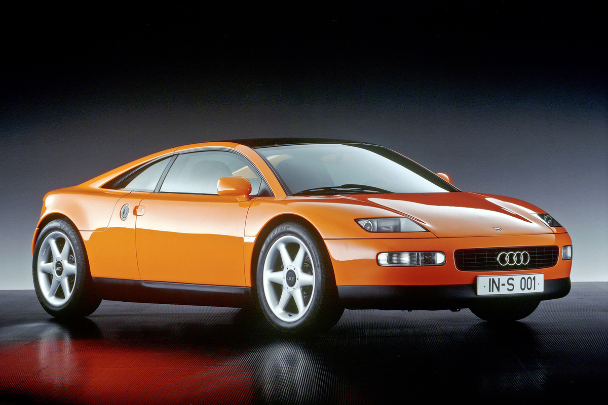 Audi quattro Spyder (1991) - mit Aluminiumkleid und V6-Mittelmotor