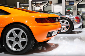 Audi quattro Spyder (1992) - elegante Heckansicht - Techno Classica 2016