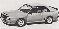 Audi quattro/quattro Sport 2,1-Liter  - 200  PS (DIN) Einspritzung/Turbo