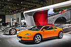 Audi quattro spyder (1991) - Alukarossserie und Mittelmotor - neben dem Avus quattro - zwei Raritäten auf dem Audi-Stand - Techno Classica 2016 (1991)