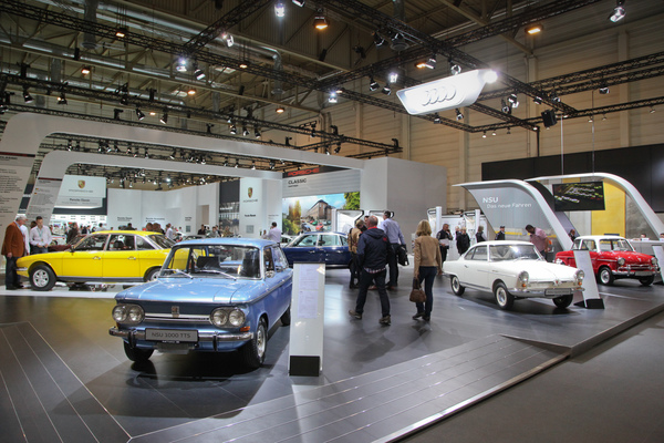 Bild: Audi widmet den legendären Fahrzeugen von NSU eine Sonderschau (Techno Classica 2017)