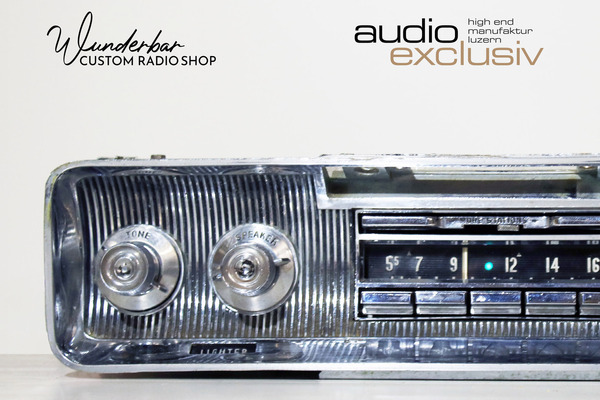 Image: Audio Exclusiv uses technologies from the "Wunderbar Custom Radio Shop"