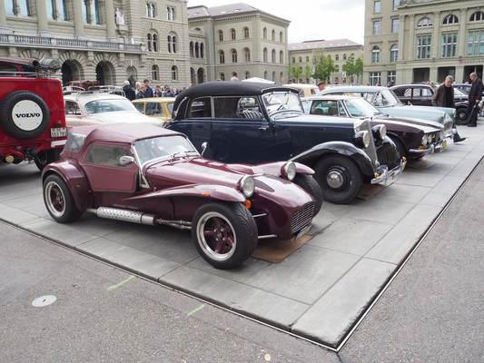 Auf dem Bundesplatz in Bern am Sonntag 28. April 2019