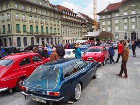 Auf dem Bundesplatz in Bern am Sonntag 28. April 2019 Auf dem Bundesplatz in Bern am Sonntag 28. April 2019