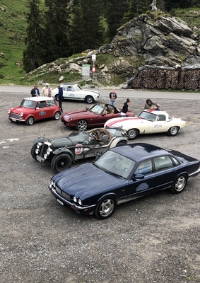 Auf dem Pragelpass - Alpenbrevet 2020