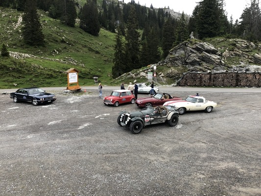Image: On the Pragel Pass - Alpine brevet 2020