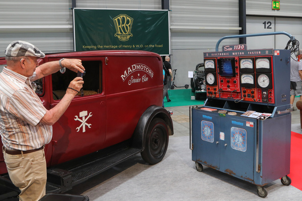 This Sun 1160 Electronic Motor Tester was on the MadMotors stand - Swiss Classic World Lucerne 2023