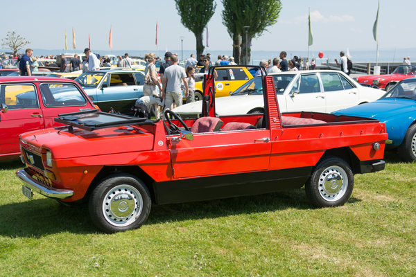 Bild: Auf der technischen Basis des Fiat 127 basiert der Moretti Midimaxi von 1972.