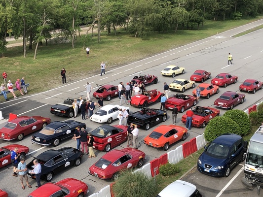 Aufstellung - Raduno "Zagato nel Centenario" 2019