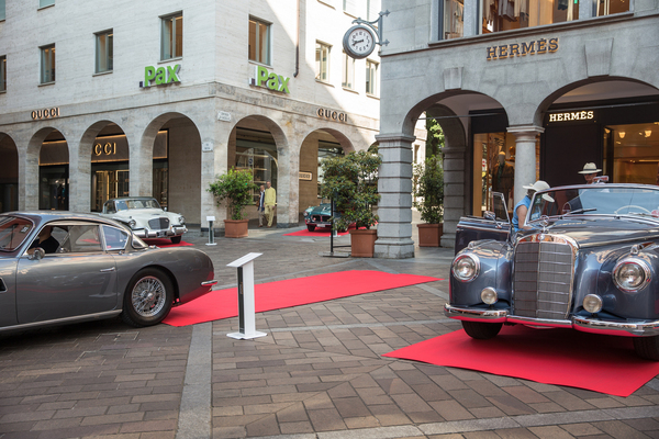 Image: Installation in the center of Lugano - Lugano Elegance 2026
