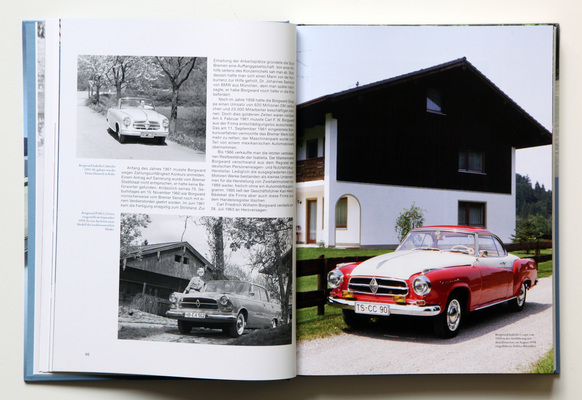 Aus dem reichhaltigen Schaffen von Borgward - Buch "Vergessene Autos - Erloschene deutsche Marken"
