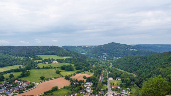 Ausblick von der Burg Nideggen