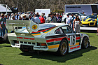 Ausgangsmodell nur noch anhand der Rücklichtgläser erkennbar - opulent geflügelter Porsche 935.