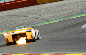 Auspuffflammen - Spa Classic 2015