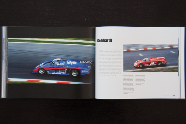 Bild Ausschnitt aus dem Buch «Gruppe C – Die Sportwagenrennen 1982-1992»