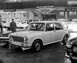 Austin 1100 (1964) - trotz bescheidener Gesamtlänge bieter dieser Wagen überdurchschnittlich viel Innenraum - am Genfer Autosalon 1964