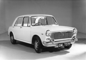Austin 1100 (1967) - die erneuerte Mak II Super Deluxe Saloon Variante