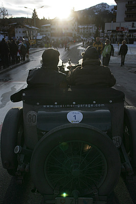Austin 12-6 von 1930 an der Winter Raid 2011