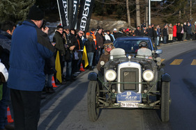 Austin 12-6 von 1930 an der Winter Raid 2011 Austin 12-6 von 1930 an der Winter Raid 2011