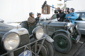 Austin 12-6 von 1930 an der Winter Raid 2011 Austin 12-6 von 1930 an der Winter Raid 2011