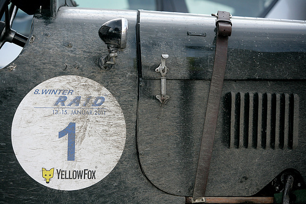 Austin 12-6 von 1930 an der Winter Raid 2011